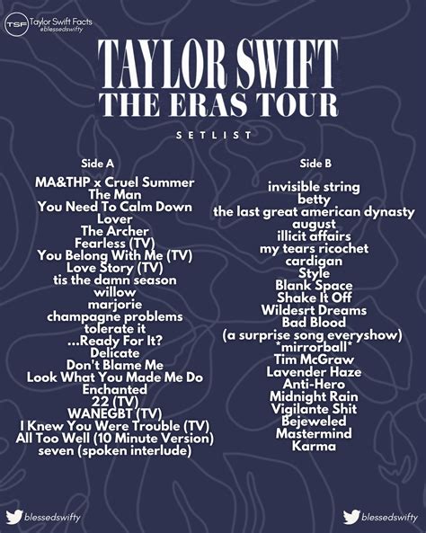 Taylor Swifts Friday Detroit set list, 2 surprise songs